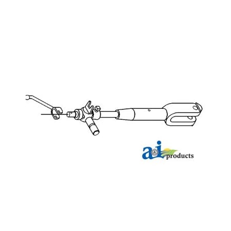 A & I Products Hitch Kit, 2 or 3 Point (RH/LH) 4.2" x6.1" x31.4" A-223306